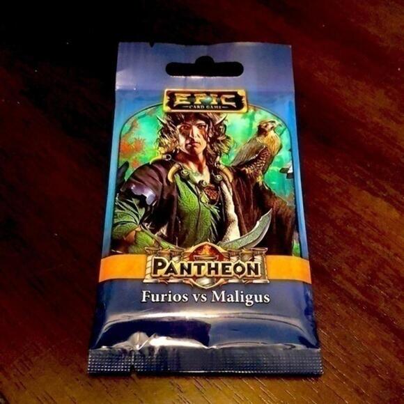 NWT Pantheon Furios vs Maligus Epic Card Game - Picture 1 of 2